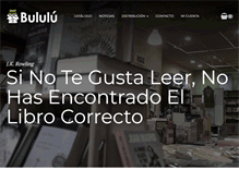 Tablet Screenshot of editorialbululu.com